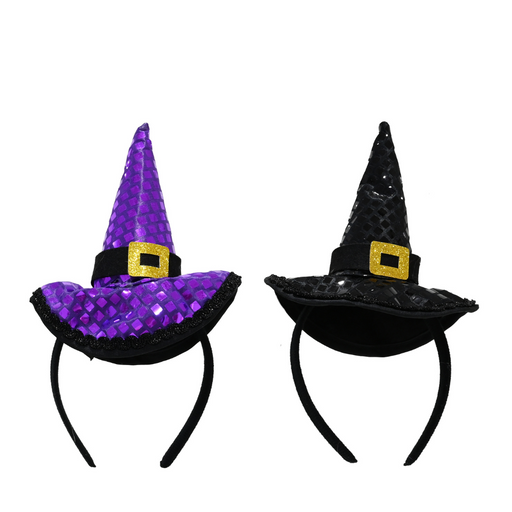 Ronis Witch Hat Headband 2 Asstd