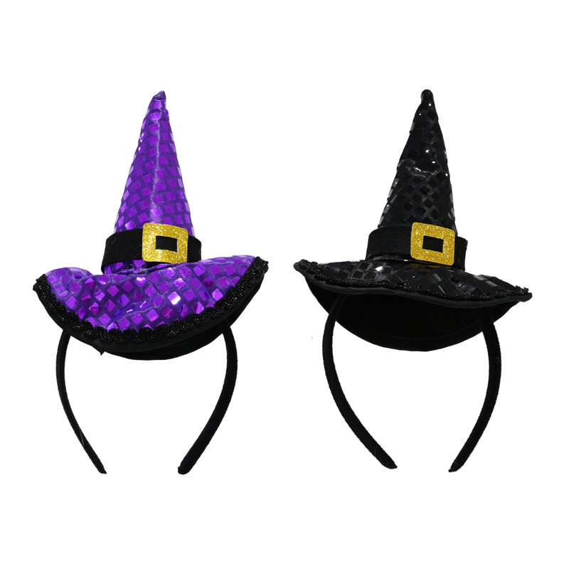 Ronis Witch Hat Headband 2 Asstd