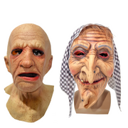 Ronis Witch Latex Mask 2 Asstd