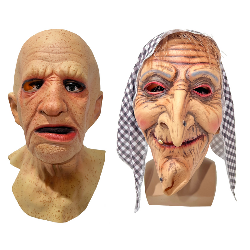 Ronis Witch Latex Mask 2 Asstd