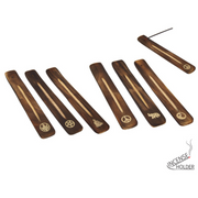 Ronis Wooden Incense Ash Catcher 26cm Assorted