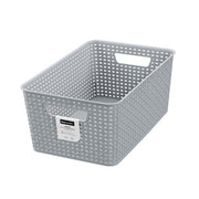 Ronis Woven Storage Basket 14L 39x26x16.5cm 4 Asstd