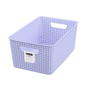Ronis Woven Storage Basket 14L 39x26x16.5cm 4 Asstd