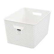 Ronis Woven Storage Basket 22L 41.5x28.5x22cm 3 Asstd – thumbnail