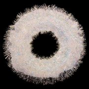 Iridescent Christmas Wreath 38cm decorative holiday décor