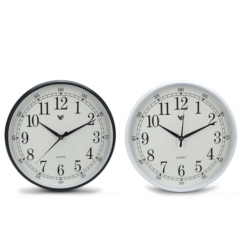 Ronis Wyatt Wall Clock 33x33x3cm Assorted
