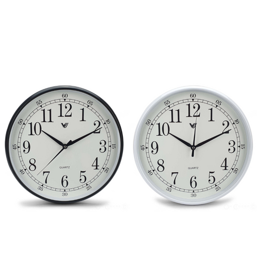 Ronis Wyatt Wall Clock 33x33x3cm Assorted