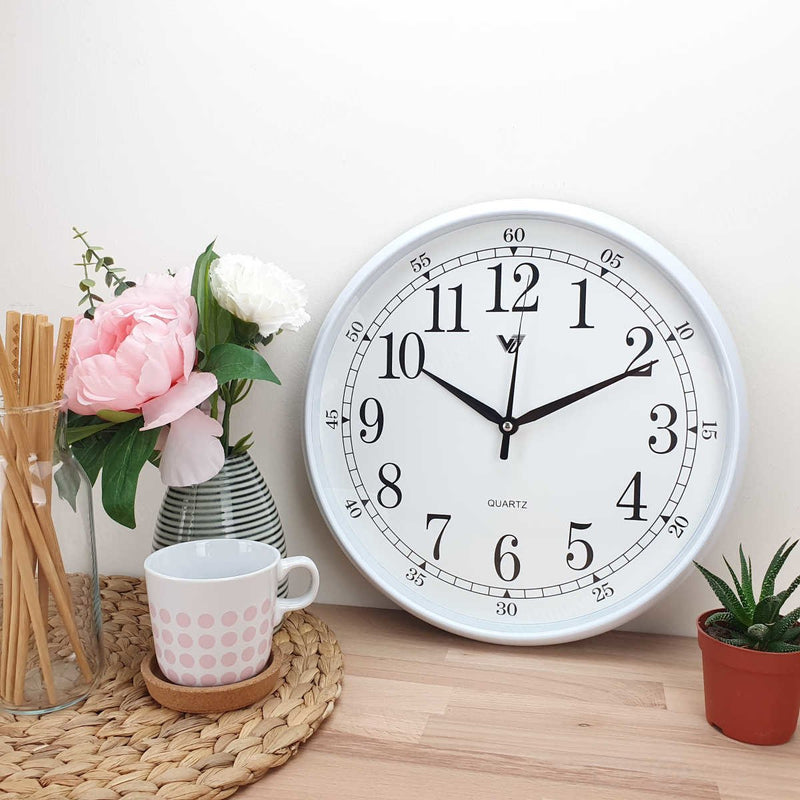 Ronis Wyatt Wall Clock 33x33x3cm Assorted