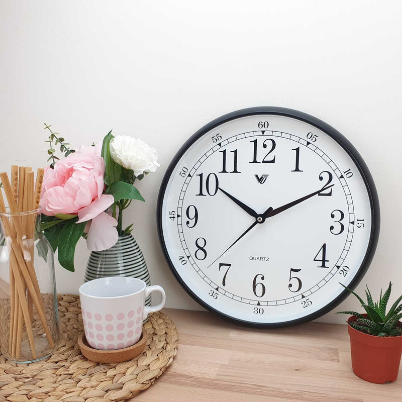 Ronis Wyatt Wall Clock 33x33x3cm Assorted
