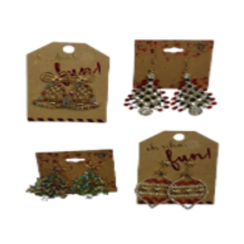 Large Diamante Crusted Trees And Decos 4 Assorted