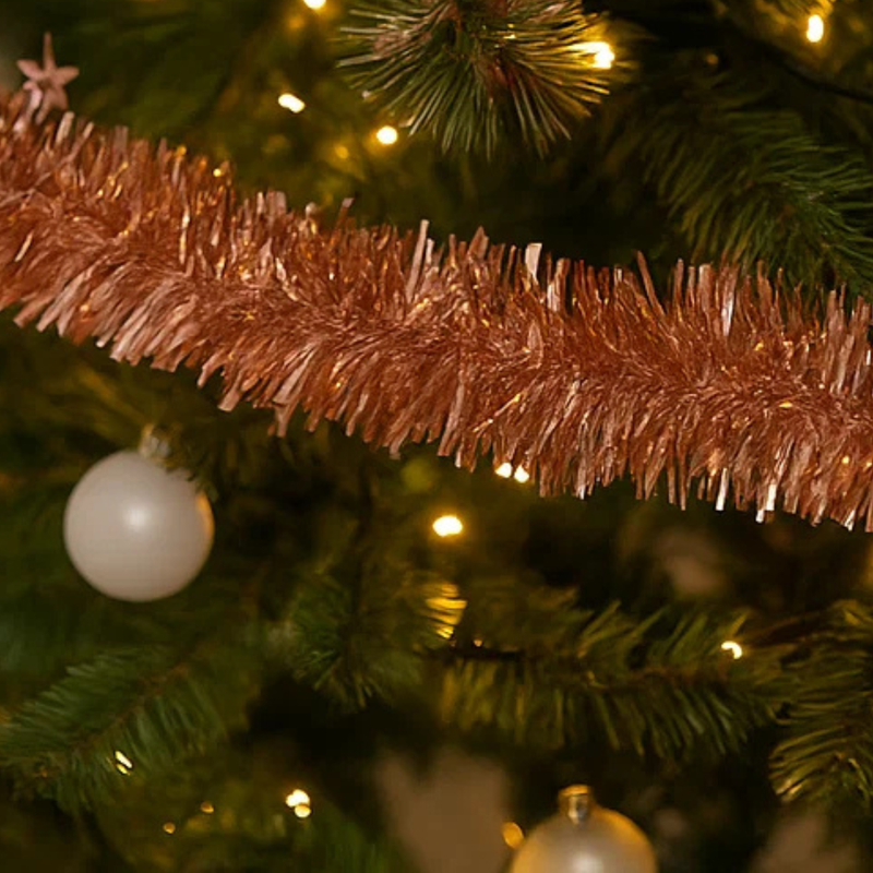 Tinsel Rose Gold 200cm
