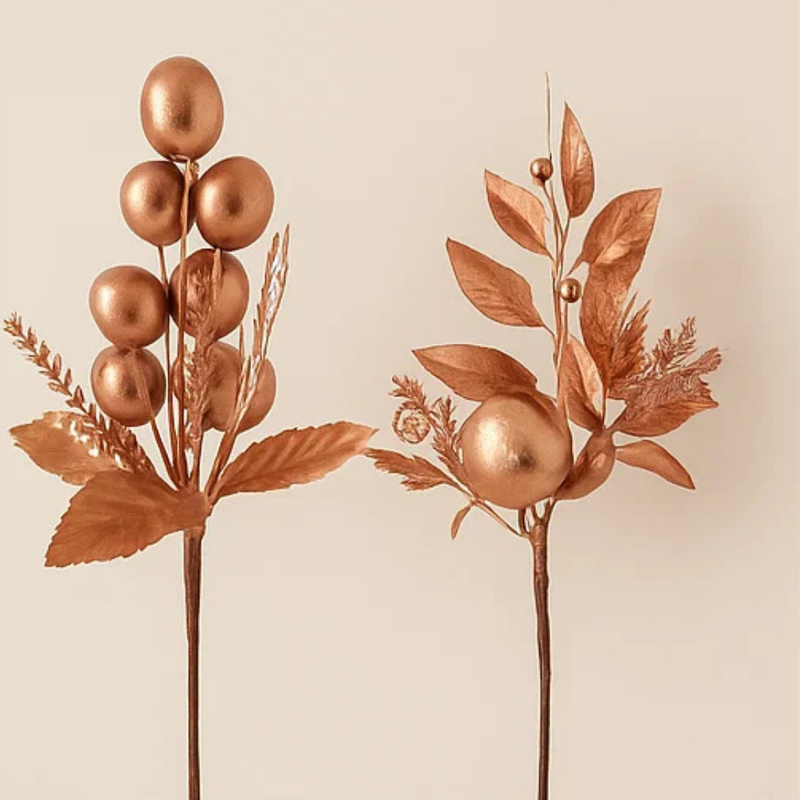 Berries Picks Rose Gold 25cm