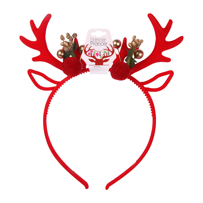 REINDEER ANTLER HEADBAND