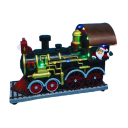 Xmas Train With Smoke Sound & Lights
