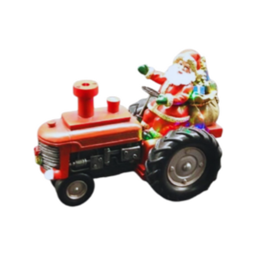 Led Santa's Truck With Smoke Sound & Lights