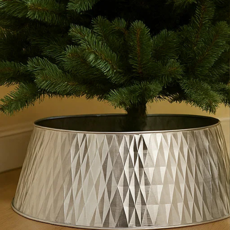 Silver Metal Tree Collar (Kd) D67cm