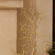 Dry Twig Look Stem Gold 104cm – thumbnail