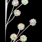 Fairy Floss Stem W/Hundreds & Thousands Finish 55cm – thumbnail