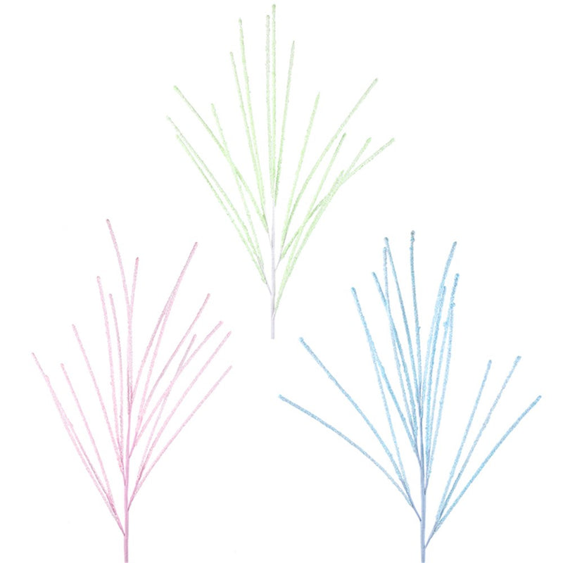 Fairy Floss Beaded Spray 3 Asstd 85cm