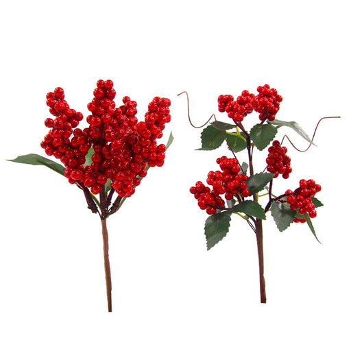 Small berry stems assorted