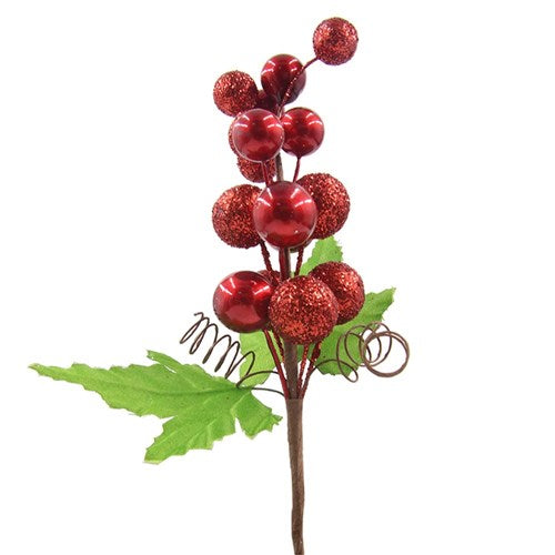 Glitter Berry Pick 17cm