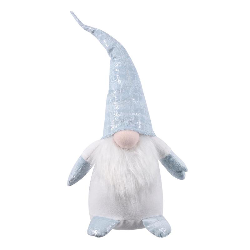 Pale Blue Standing Gnome 40cm