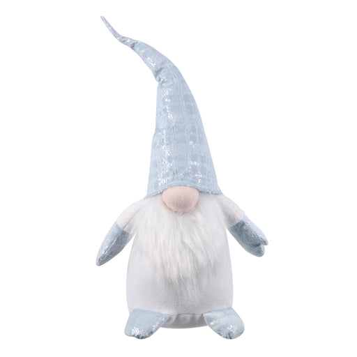 Pale Blue Standing Gnome 40cm