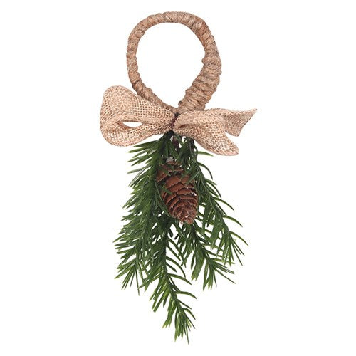 Napkin Ring Pine Leaf 18cm