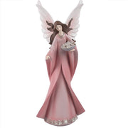 Pink Resin Angel 37.5cm