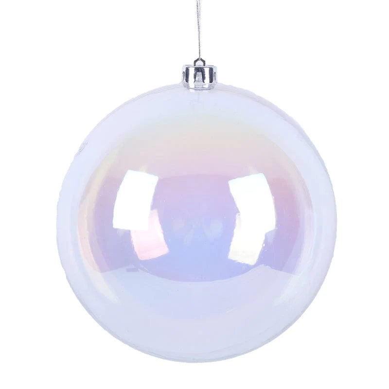 Bauble Shiny Multi Colour 20cm