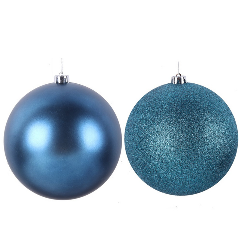 Bauble Blue 2 Asstd 20cm