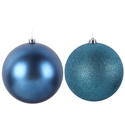 Bauble Blue 2 Asstd 20cm