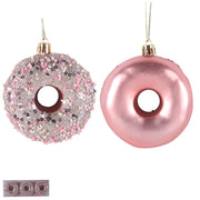 Donut Tree Ornaments 9cm 3pk – thumbnail