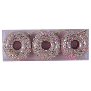 Donut Tree Ornaments 9cm 3pk – thumbnail