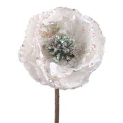 White Magnolia Stem 53cm