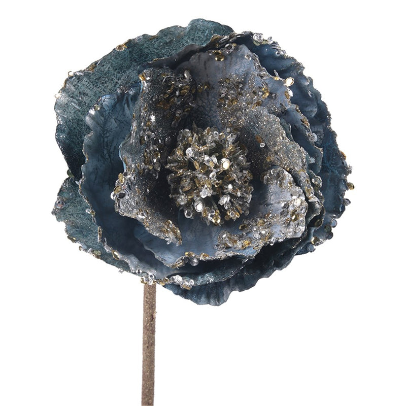 Blue Magnolia Stem 53cm
