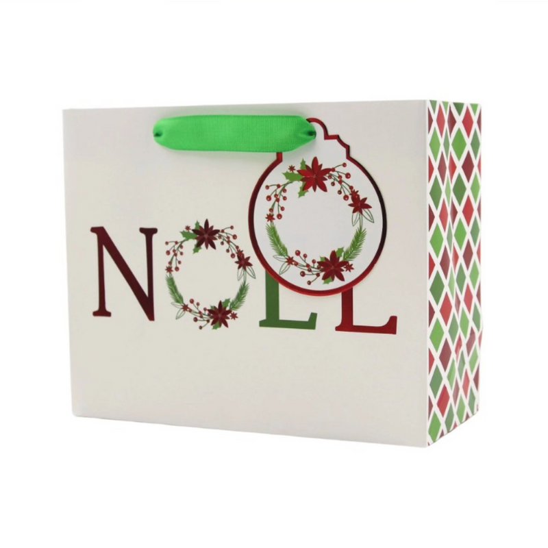 Noel Horizontal Gift Bag Large 32x12.7x26cm