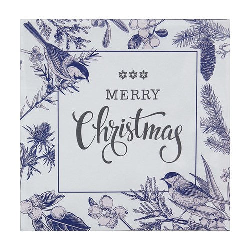 Napkin 2Ply Christmas Chinosiere 33x33cm 20pk