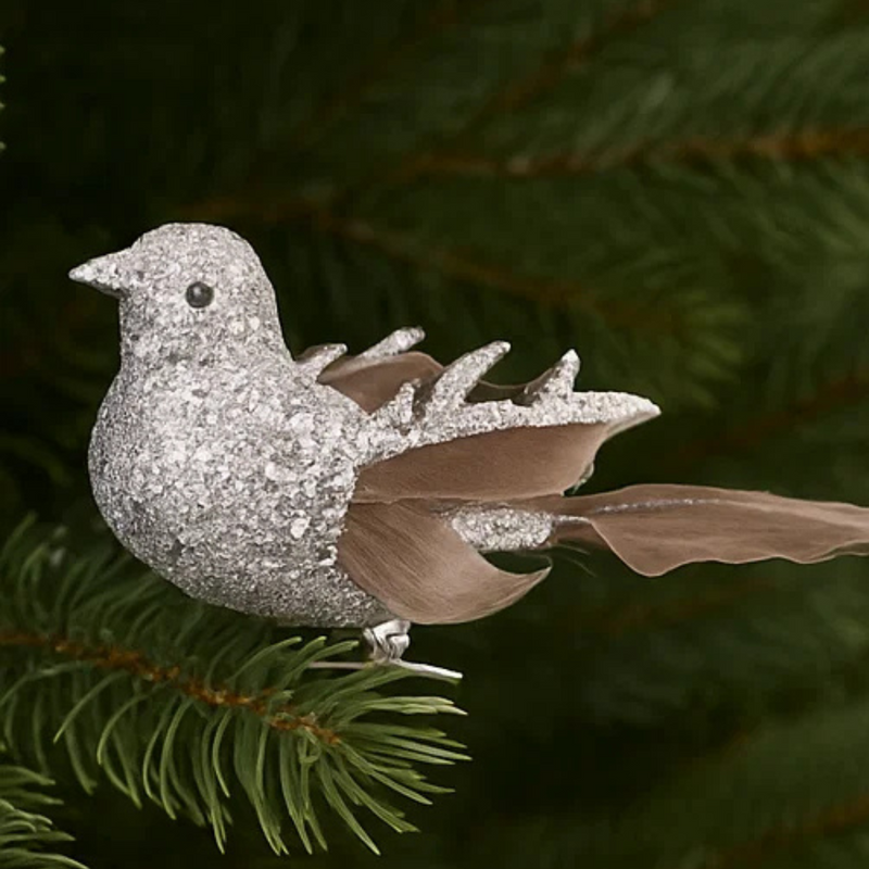 Silver Bird W/Clip 19.5cm