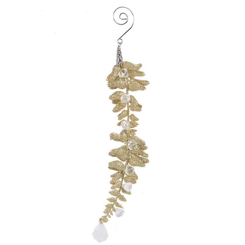 Champagne Glitter Hanging Vine 20cm