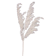 White Sequin Spray 37cm – thumbnail