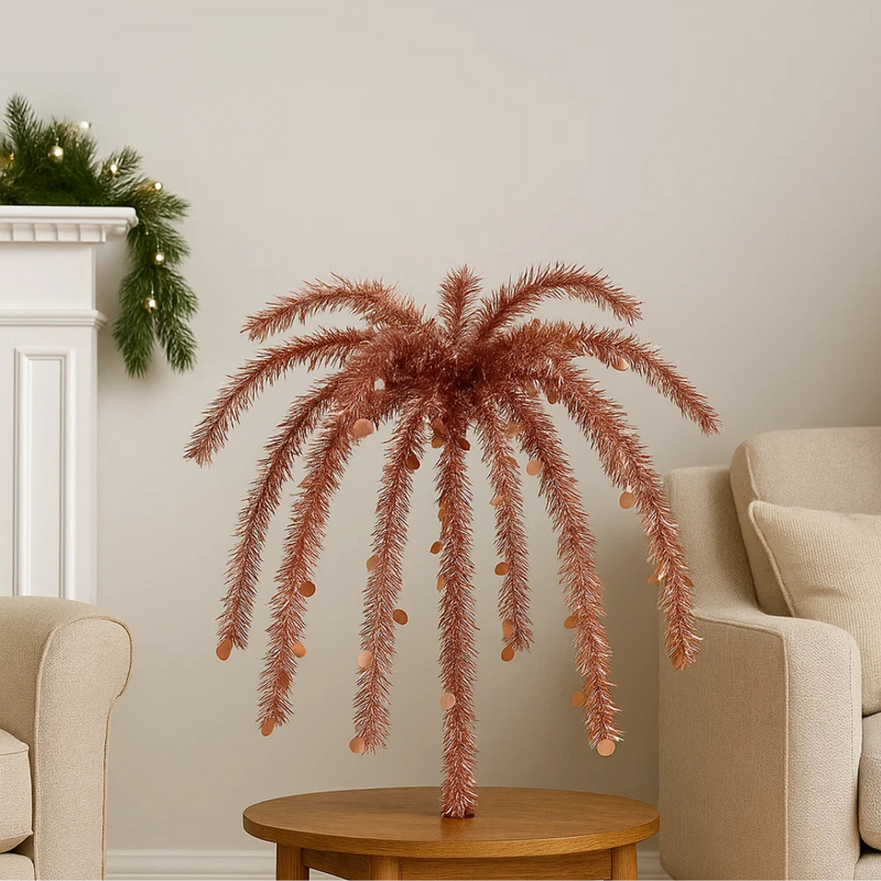 Tinsel Fountain (Copper, Rose Gold, Champagne) 90cm