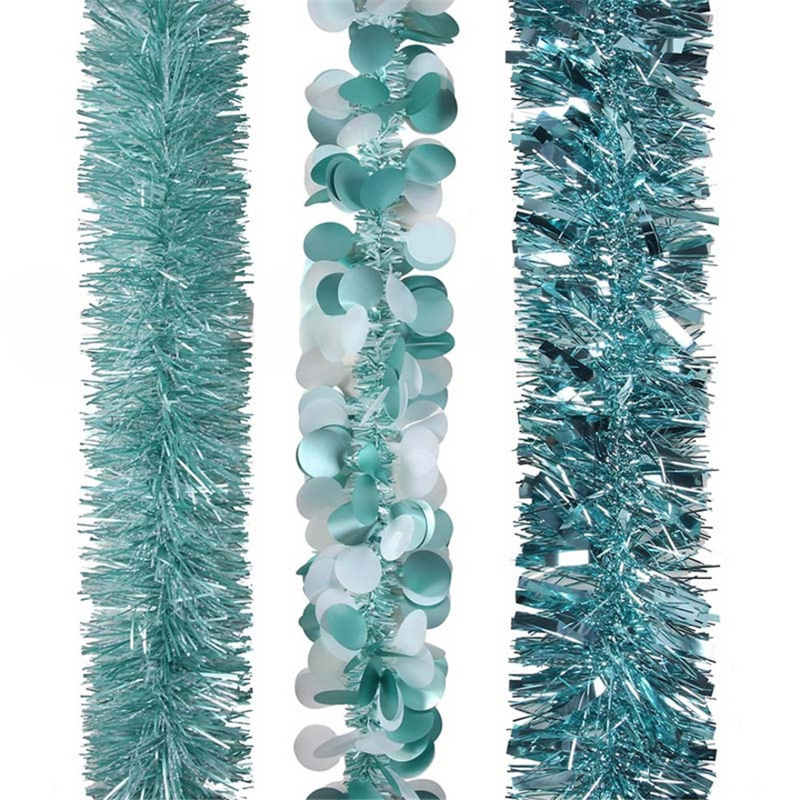 Mint Tinsel 200cm