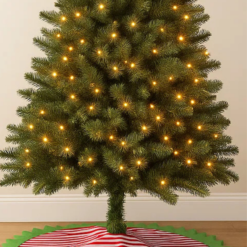 Candy Stripe Tree Skirt 102cm