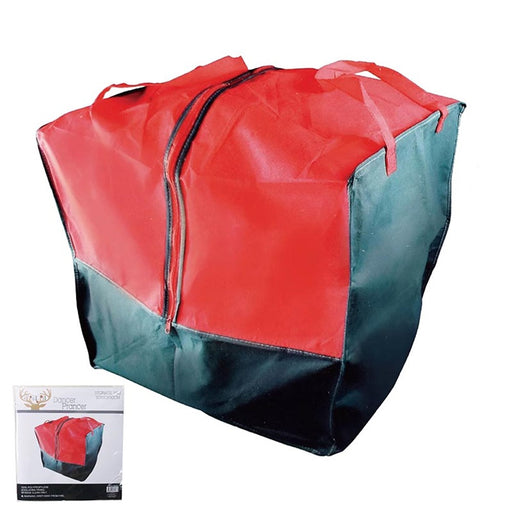 Square Christmas Zippered Storage Bag W/Handle 50x50x50cm
