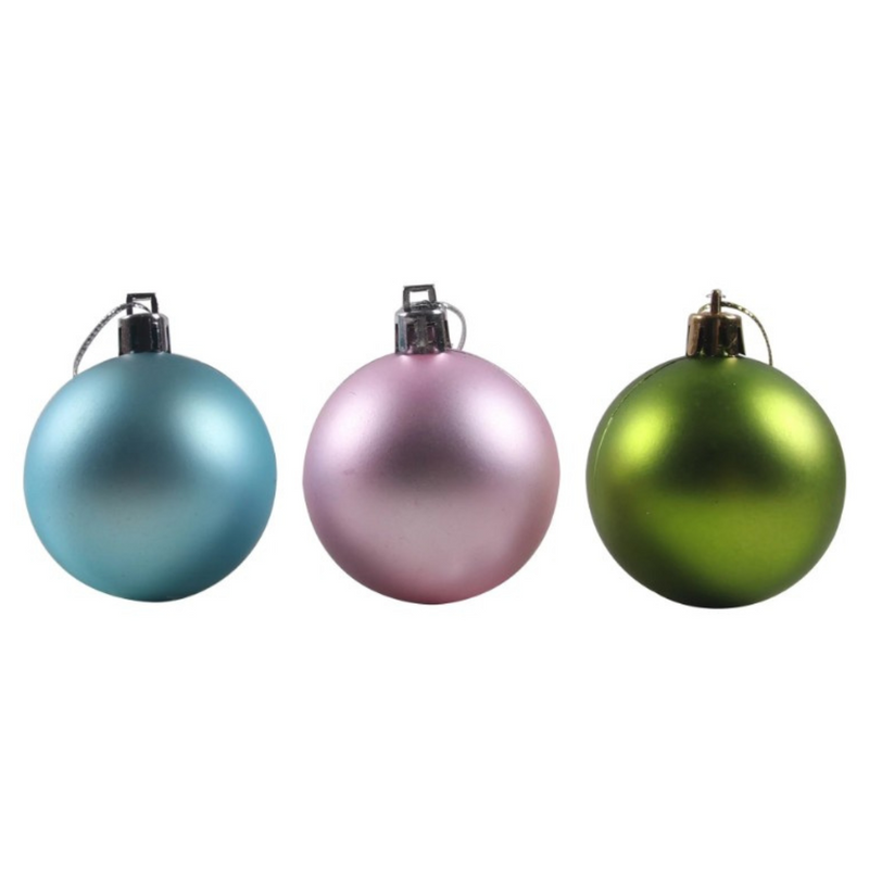 Baubles Fairy Floss 6cm Pack of 6