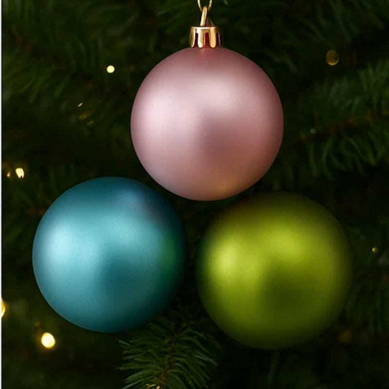 Baubles Fairy Floss 8cm 3pk