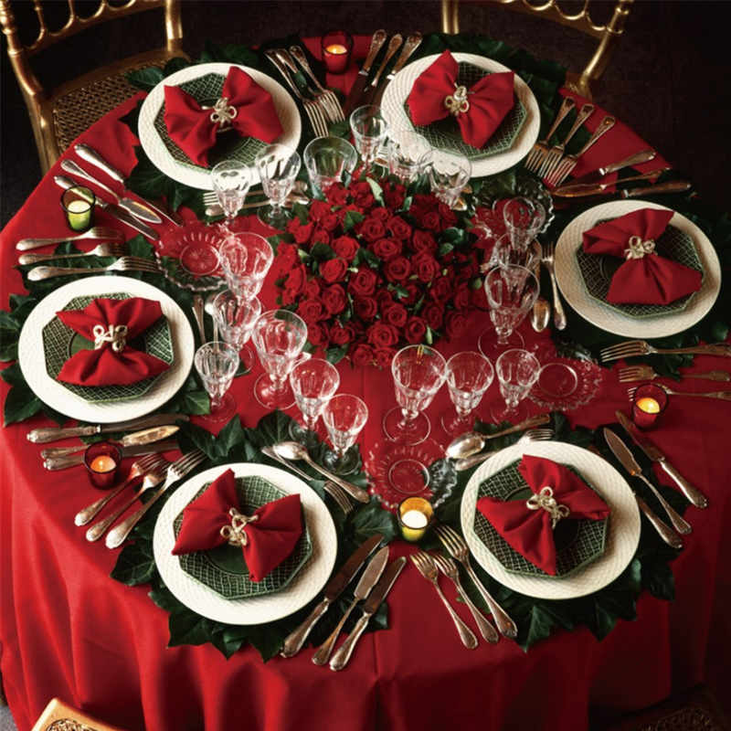 ROUND LACE TABLECLOTH 150CM