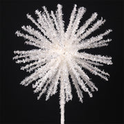 White Snow Starburst Stem D16cm – thumbnail