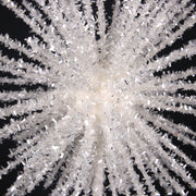 White Snow Starburst Stem D16cm – thumbnail